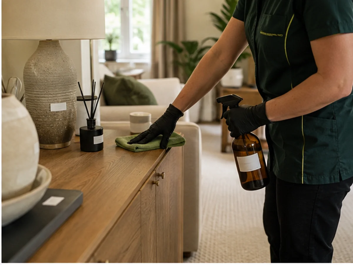 End of Tenancy Cleaning Checklist London room register, cleaning scope and handover review in London